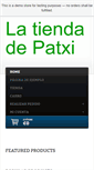 Mobile Screenshot of latiendadepatxi.com